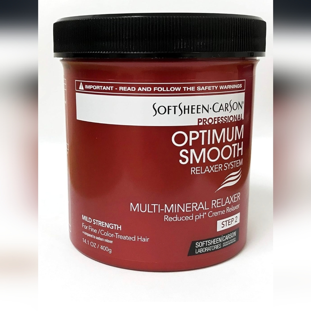 SoftSheen Carson OPTIMUM SMOOTH Multi Mineral Relaxer MILD Strength Step 2